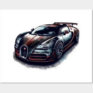 Bugatti Veyron Posters and Art